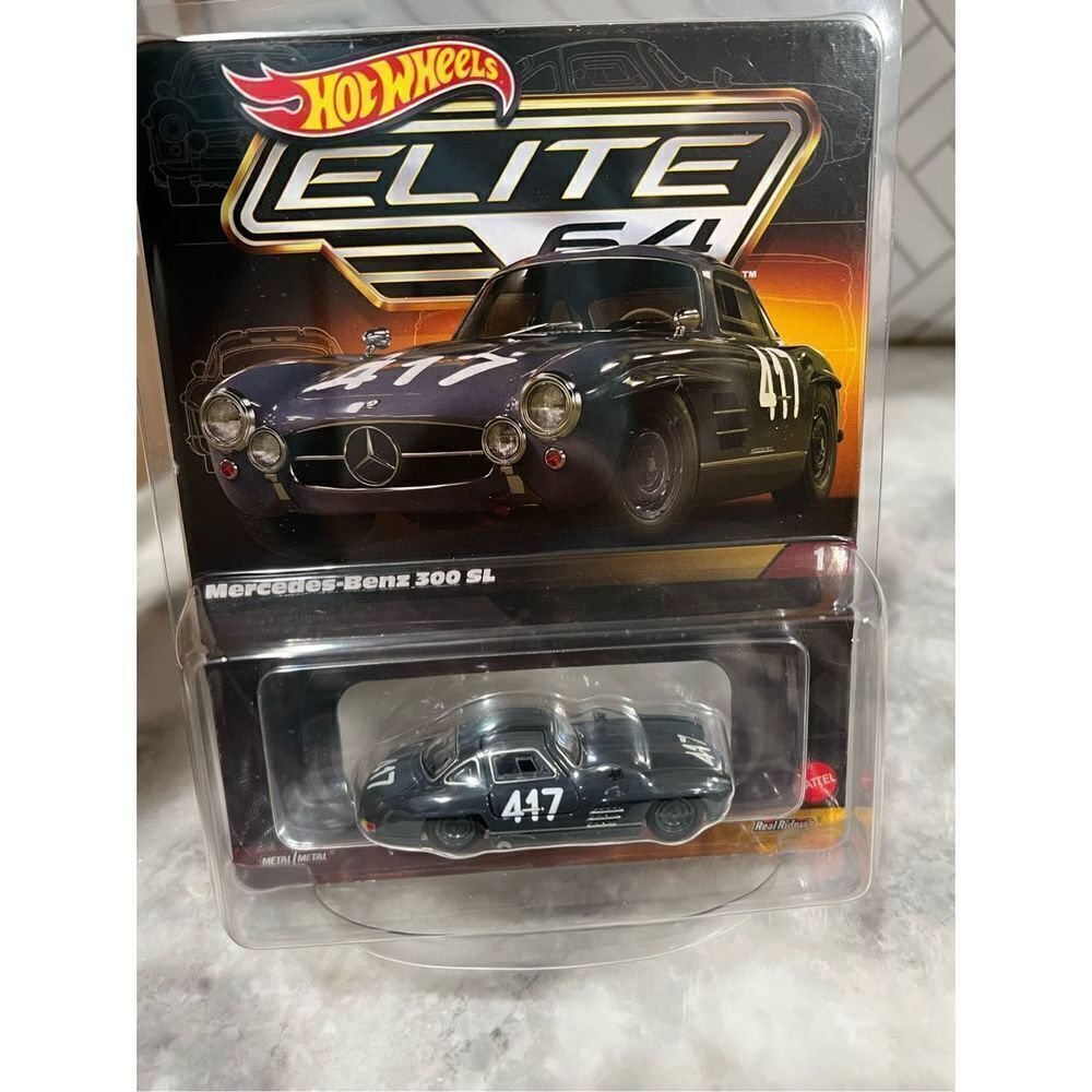 Hot Wheels Collectors HWC Elite 64 Series Mercedes-Benz 300 SL Brand New